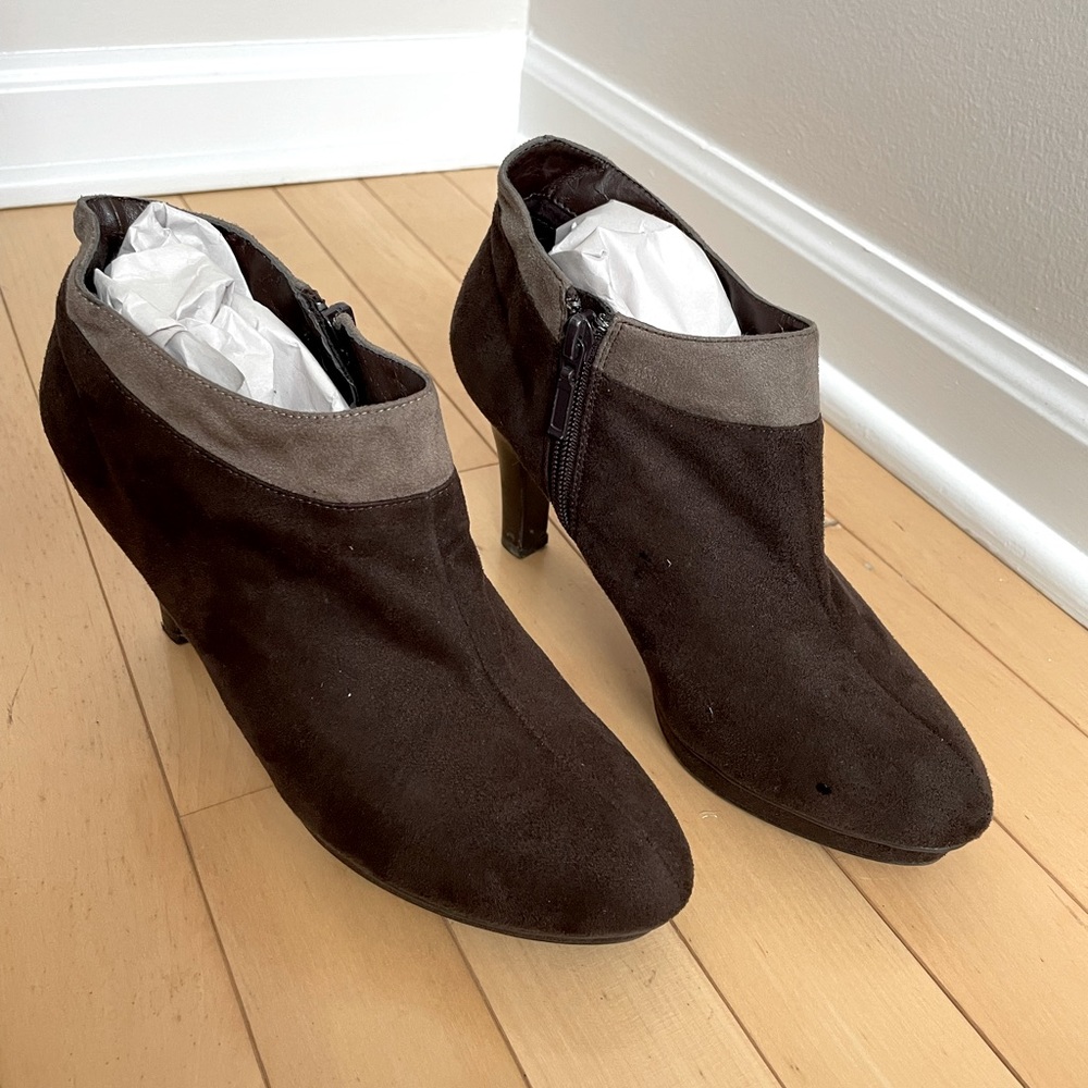 Impo-Suede booties